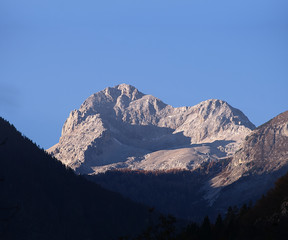 Mount Triglav in the Slovenian National Park