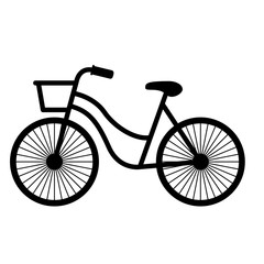 Bike icon. Healthy lifestyle sport leisure and outdoor theme. Isolated design. Vector illustration
