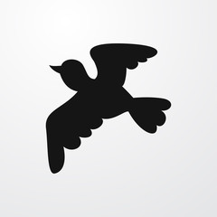 bird icon illustration