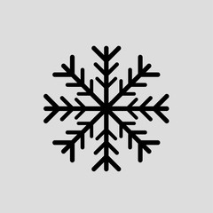 snowflake vector icon