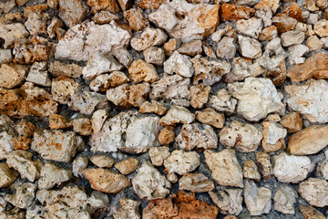 Stone wall surface, light stone