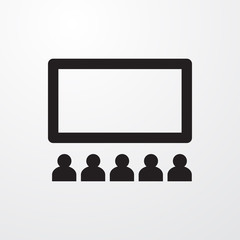 classroom icon illustration