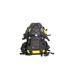 bag, Backpack for travelers accessories isolate With Clipping path.