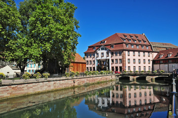 Fototapeta na wymiar Strasburgo - Strasbourg, Petite France - Alsazia 
