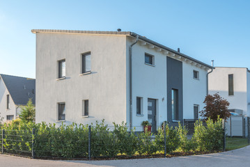 Modernes Pultdach-Haus