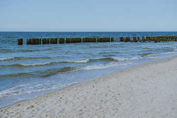 Breakwaters in the Baltic Sea