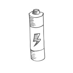 battery vector sketch