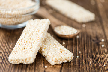 Homemade Quinoa Bars