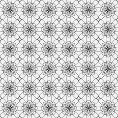 Vector seamless pattern. Modern decorative design template. Creative intricate background.