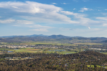 Fototapeta na wymiar View of Canberra city