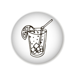 cocktail vector scetch 