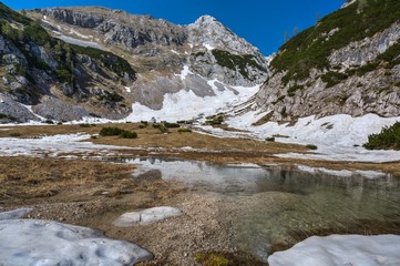 Julian Alps In Triglav National park