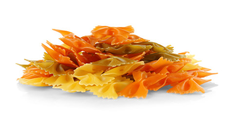 Fototapeta premium Pasta, isolated on white