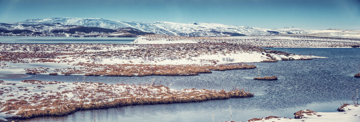 Beautiful winter landscape
