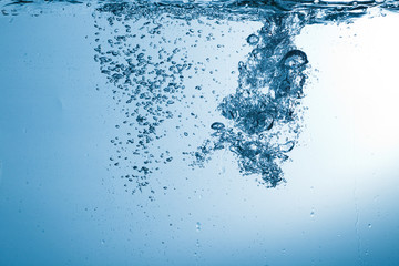 Water, drops, sprays, splashes, stream, flow, abstraction, minim