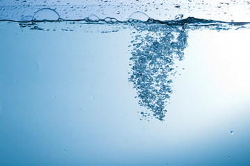 Water, drops, sprays, splashes, stream, flow, abstraction, minim