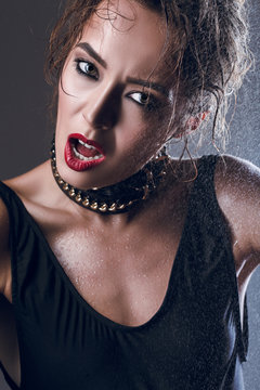 Sexy dark angel