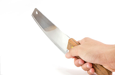 hand knife,Handle Knives isolated On a white background