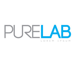 Pure Lab Concept  Logo Design