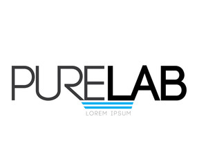 Pure Lab Concept  Logo Design
