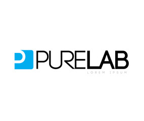 Pure Lab Concept  Logo Design
