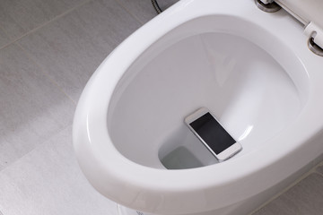 phone fell.smart phone wet fell in the toilet bowl.