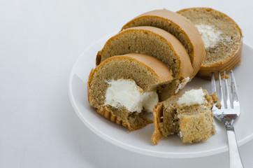 Coffee Cake Roll for Breaking Time.
