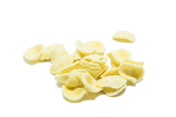 Orecchiette is a variety of home-made pasta typical of Apulia