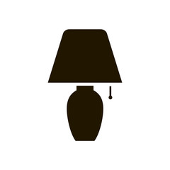 Lamp icon vector