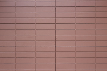Red modern brick wall texture