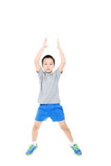 Jumping jack boy