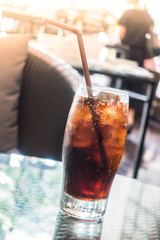 Iced cola glass