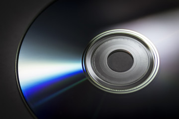 Compact disc close-up