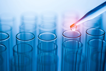 science laboratory test tubes