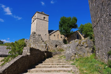 La Couvertoirade - La Couvertoirade a Medieval fortified town in France