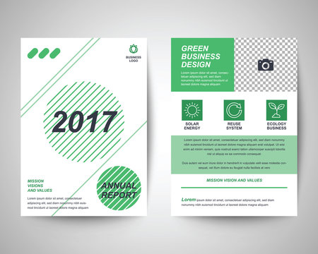 2017 green flyer a4 template
