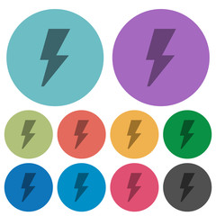 Flash color flat icons