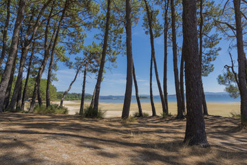 Manons beach (Boiro, La Coruna - Spain).