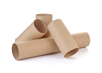 Tissue core isolated on the white background