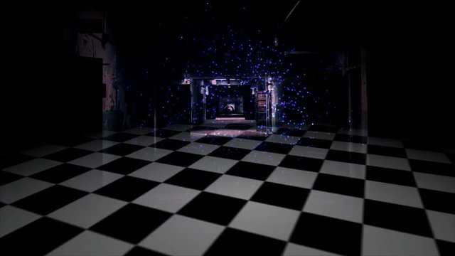 Tunnel of space-time. Theoretical and physical design. Sci-fi. Opening portal of tunnel of space-time.