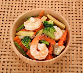 Vegetable stir-fry dishes