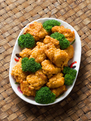 american chinese takeout general tso chicken
