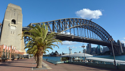Sydney Harbour Bridge east side