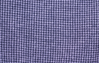 Синий и белый цвет ткани. с тканой текстурой крупным...