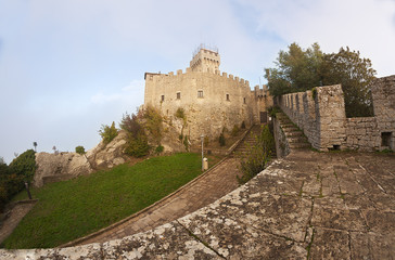 Fototapeta na wymiar Ancient fortress.