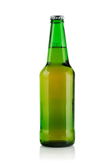bottle with a light beer