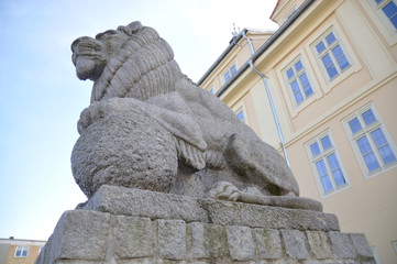 Lew z Tannenberg (Olsztynek) © Grzegorz Lenkiewicz