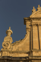 Detail an Kathedrale, Monopoli, Apulien, Italien