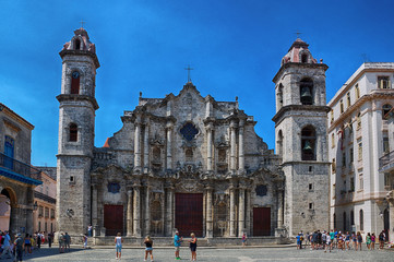 Die berühmte Santeria Kirche in der Innenstadt von Havanna