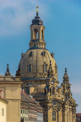 Fototapeta na wymiar Church in Dresden Frauenkirche